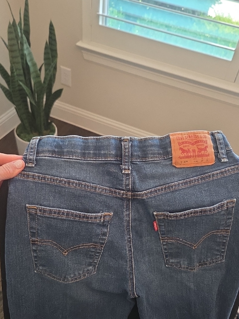 Levi's Medium Blue Denim 14 Reg, W27 L29